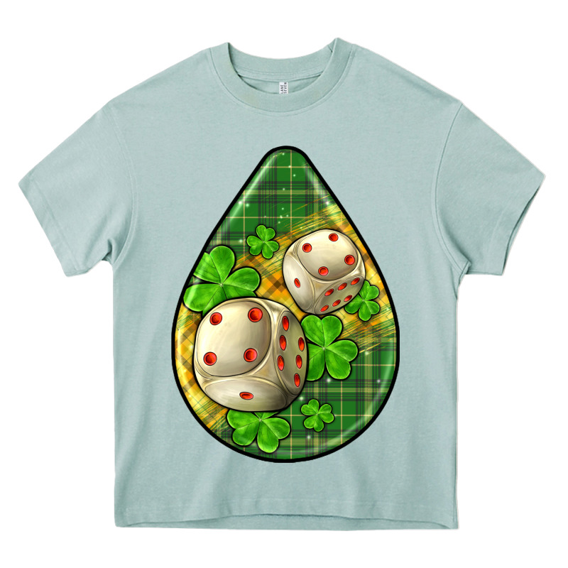 St.patrick's Teardrop Earrings Heavy Core Tee by FaDigitalArtStudio | Teevron
