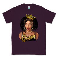 Plum black queen Classic Tee - FaDigitalArtStudio