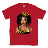 Red black queen Classic Tee - FaDigitalArtStudio