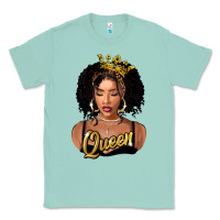 Seafoam black queen Classic Tee - FaDigitalArtStudio