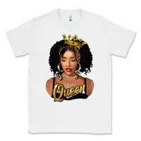White black queen Classic Tee - FaDigitalArtStudio