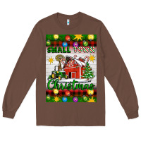 Chestnut Small Town Christmas Long Sleeve Tee - Artiststas