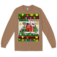 Toasted Coconut Small Town Christmas Long Sleeve Tee - Artiststas