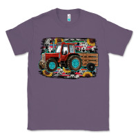 Lavender western tracktor Classic Tee - RanaPortraitStore