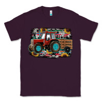 Plum western tracktor Classic Tee - RanaPortraitStore