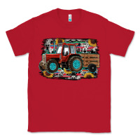 Red western tracktor Classic Tee - RanaPortraitStore