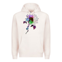 Pale Pink Be Kind Autism Semicolon Premium Hoodie - Jasminsmagicworld