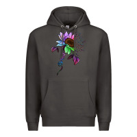 Smoke Be Kind Autism Semicolon Premium Hoodie - Jasminsmagicworld