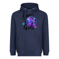 Navy I Love My Softball Girl Heavyweight Hoodie - Bettercallsaul