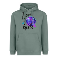 Sage I Love My Softball Girl Heavyweight Hoodie - Bettercallsaul