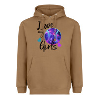 Toasted Coconut I Love My Softball Girl Heavyweight Hoodie - Bettercallsaul