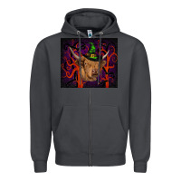 Smoke halloween glitter highland cow tumbler Zipper Hoodie - RanaPortraitStore