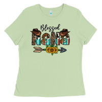 Matcha blessed nana Ladies Tee - CowhideDigitalArt