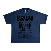 Navy mother love bone Urban Heavy Tee - artisFamous
