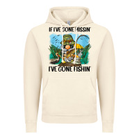Vintage Artic if i've gone missin' i've gone fishin' Vintage Hoodie - BarkalooDesign
