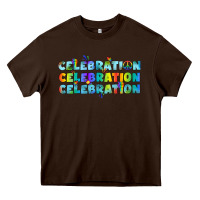 Chocolate Brown Lgbtq Celebration Heavy Core Tee - BundleAndBundleShop