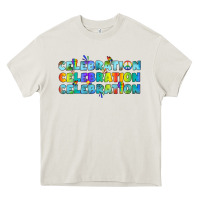 Cream Lgbtq Celebration Heavy Core Tee - BundleAndBundleShop