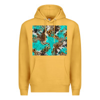 Mustard cheetah cowhide tumbler Premium Hoodie - BarkalooDesign