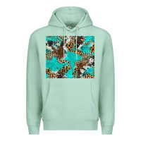 Seafoam cheetah cowhide tumbler Premium Hoodie - BarkalooDesign