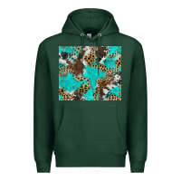 Sports Green cheetah cowhide tumbler Premium Hoodie - BarkalooDesign