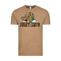 Vintage Coffee steppin into juneteenth Vintage Tee - SublimationCraftShop