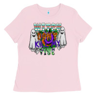 Bubblegum Pink witch dont kill my vibe Ladies Tee - SublimationCraftShop
