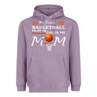 Lavender My Favorite Basketball Player Calls Me Mom Heavyweight Hoodie - Bettercallsaul