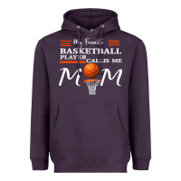 Plum My Favorite Basketball Player Calls Me Mom Heavyweight Hoodie - Bettercallsaul