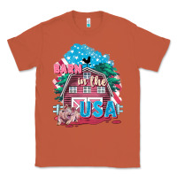 Copper Barn in the USA Classic Tee - FaDigitalArtStudio