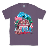 Lavender Barn in the USA Classic Tee - FaDigitalArtStudio