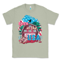Matcha Barn in the USA Classic Tee - FaDigitalArtStudio
