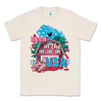 Natural Barn in the USA Classic Tee - FaDigitalArtStudio