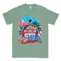 Sage Barn in the USA Classic Tee - FaDigitalArtStudio