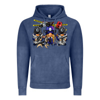 Vintage Denim police gnome Vintage Hoodie - BarkalooDesign