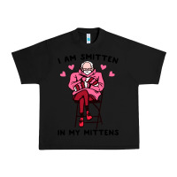 Black funny i am smitten in my mittens bernie Urban Heavy Tee - artisFamous