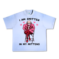 Grape Ice funny i am smitten in my mittens bernie Urban Heavy Tee - artisFamous