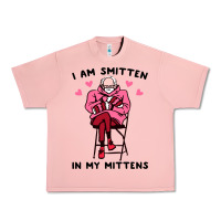 Salmon funny i am smitten in my mittens bernie Urban Heavy Tee - artisFamous