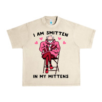 Sandshell funny i am smitten in my mittens bernie Urban Heavy Tee - artisFamous