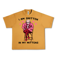 Peanut Butter funny i am smitten in my mittens bernie Urban Heavy Tee - artisFamous