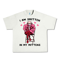 Pistachio funny i am smitten in my mittens bernie Urban Heavy Tee - artisFamous