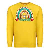 Lemon Baseball Rainbow Premium Sweatshirt - RanaPortraitStore