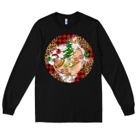 Black Christmas chicken Long Sleeve Tee - Artiststas