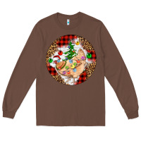 Chestnut Christmas chicken Long Sleeve Tee - Artiststas