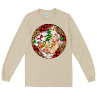 Mushroom Christmas chicken Long Sleeve Tee - Artiststas