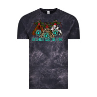 Cloud Black Christmas With Tribe Vintage Tee - CowhideDigitalArt