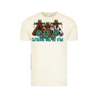 Vintage Arctic Christmas With Tribe Vintage Tee - CowhideDigitalArt