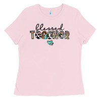 Blessed Teacher Ladies Tee | Teevron
