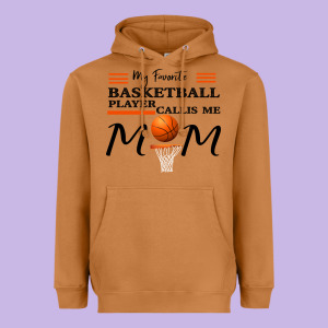 My Favorite Basketball Player Calls Me Mom Heavyweight Hoodie Designed By Bettercallsaul
