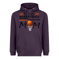 Plum My Favorite Basketball Player Calls Me Mom Heavyweight Hoodie - Bettercallsaul