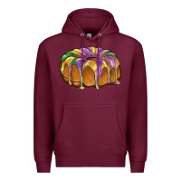 Burgundy king cake Premium Hoodie - BarkalooDesign